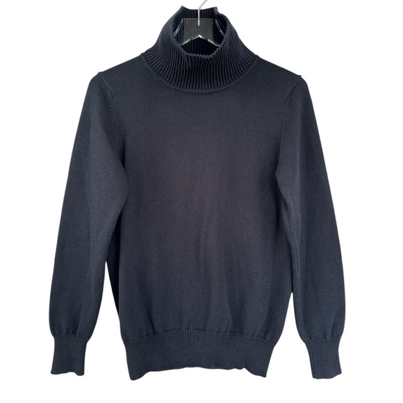 Simon Miller Black Turtleneck Sweater Size Medium - Picture 1 of 3
